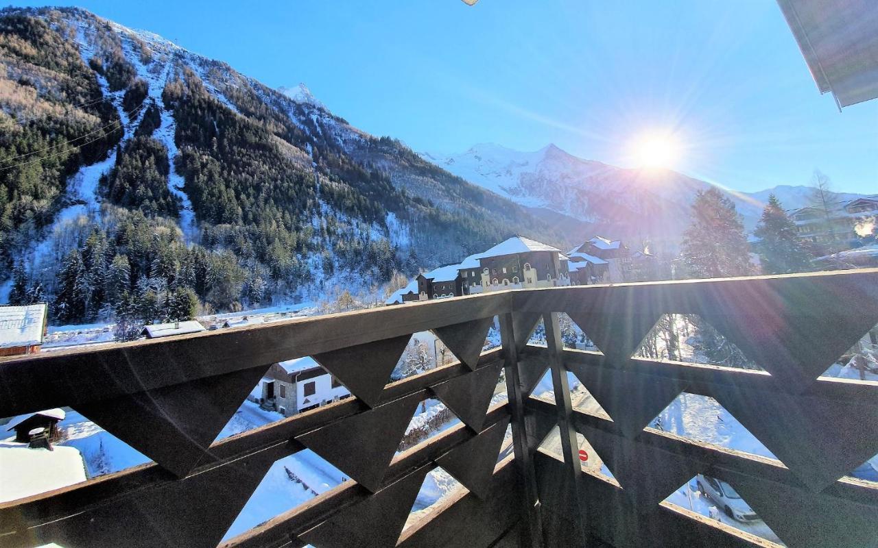 Grand Studio Aiguille Du Midi Et Vue Mont Blanc Chamonix Ngoại thất bức ảnh